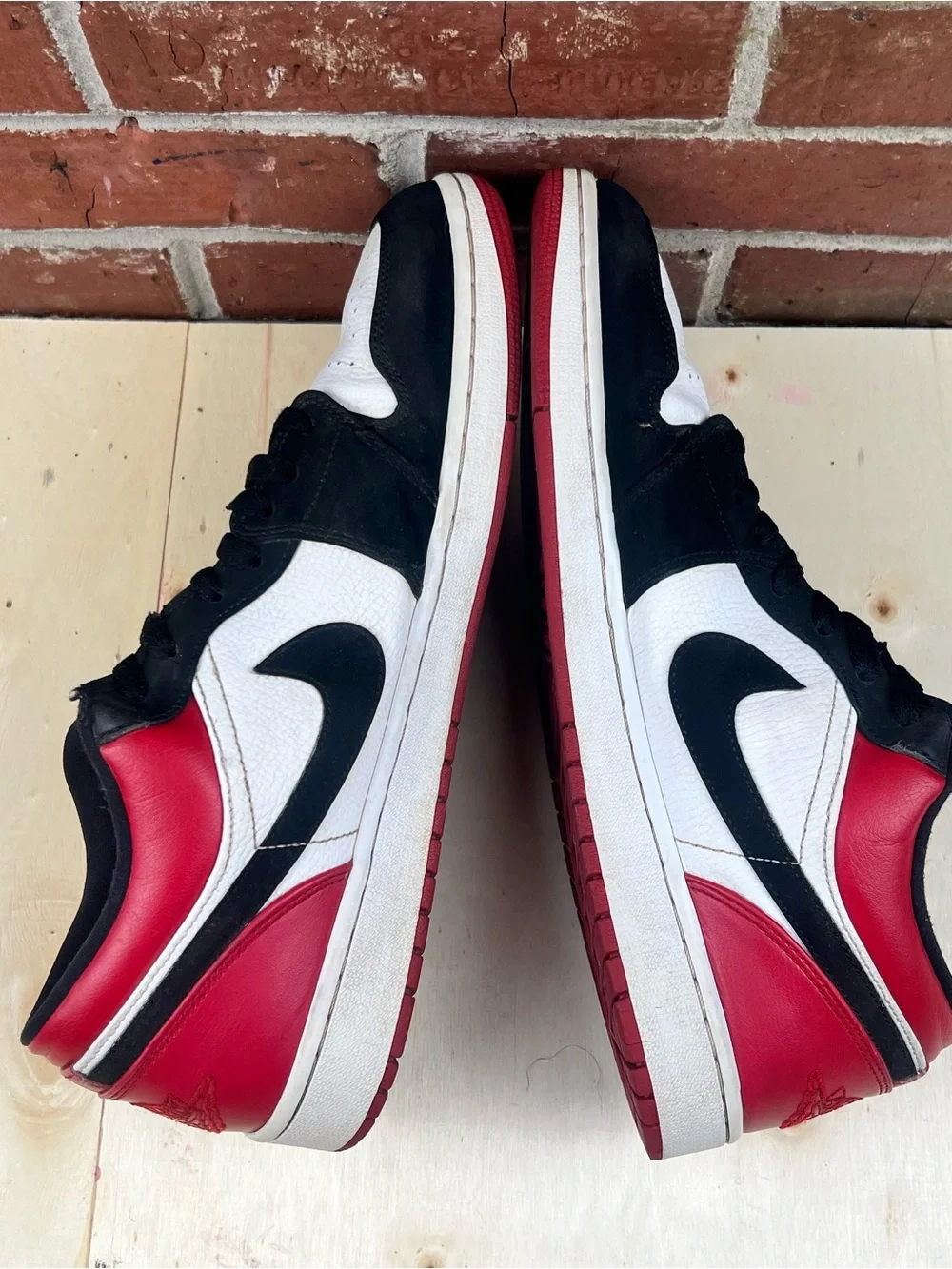 Nike Air Jordan 1 Low SE Black Toe Men’s Size 13